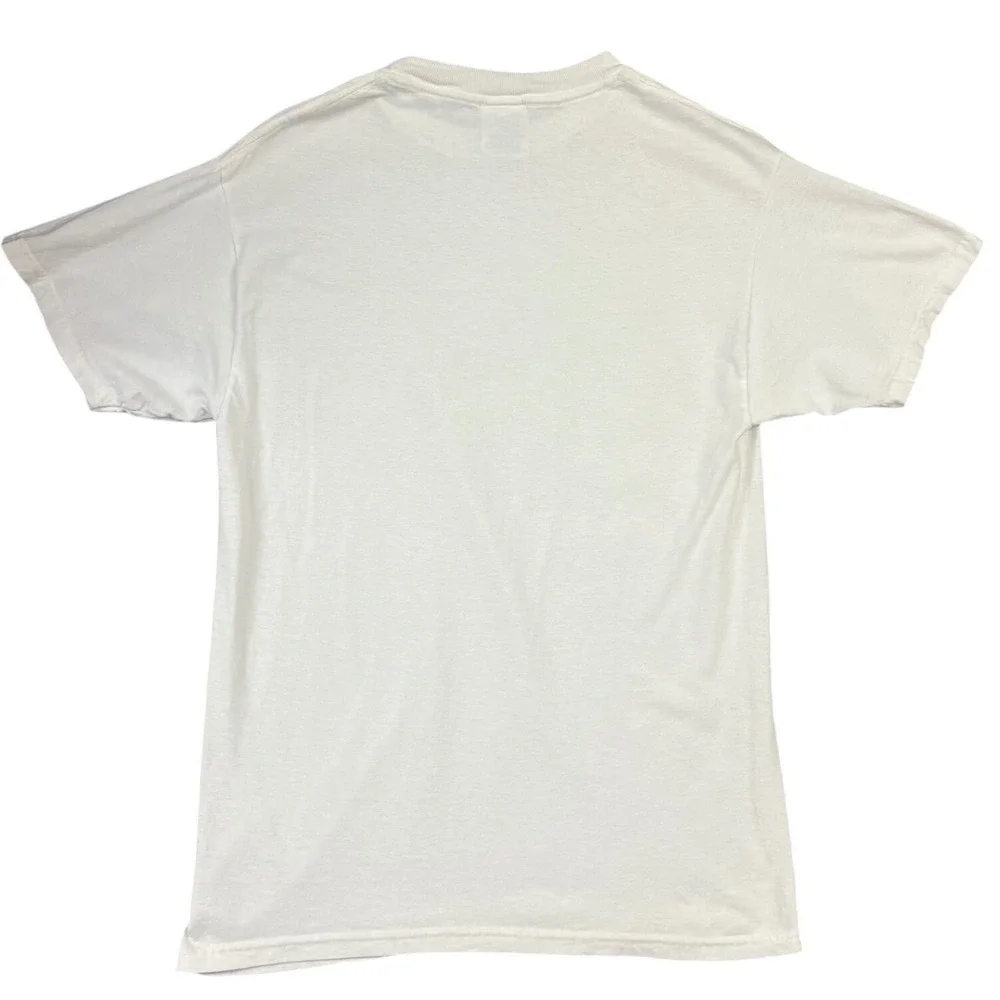 Tultex Vintage 1999 Hawaii Souvenir Graphic Tee‎ M White 90s Cotton Island Map